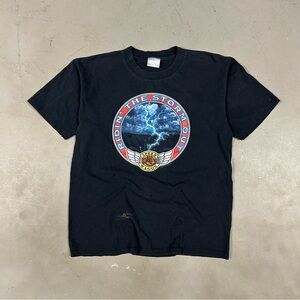 Vintage Y2K 2000 REO Speed Wagon Biker Lightening Retro Essential Tee T-Shirt